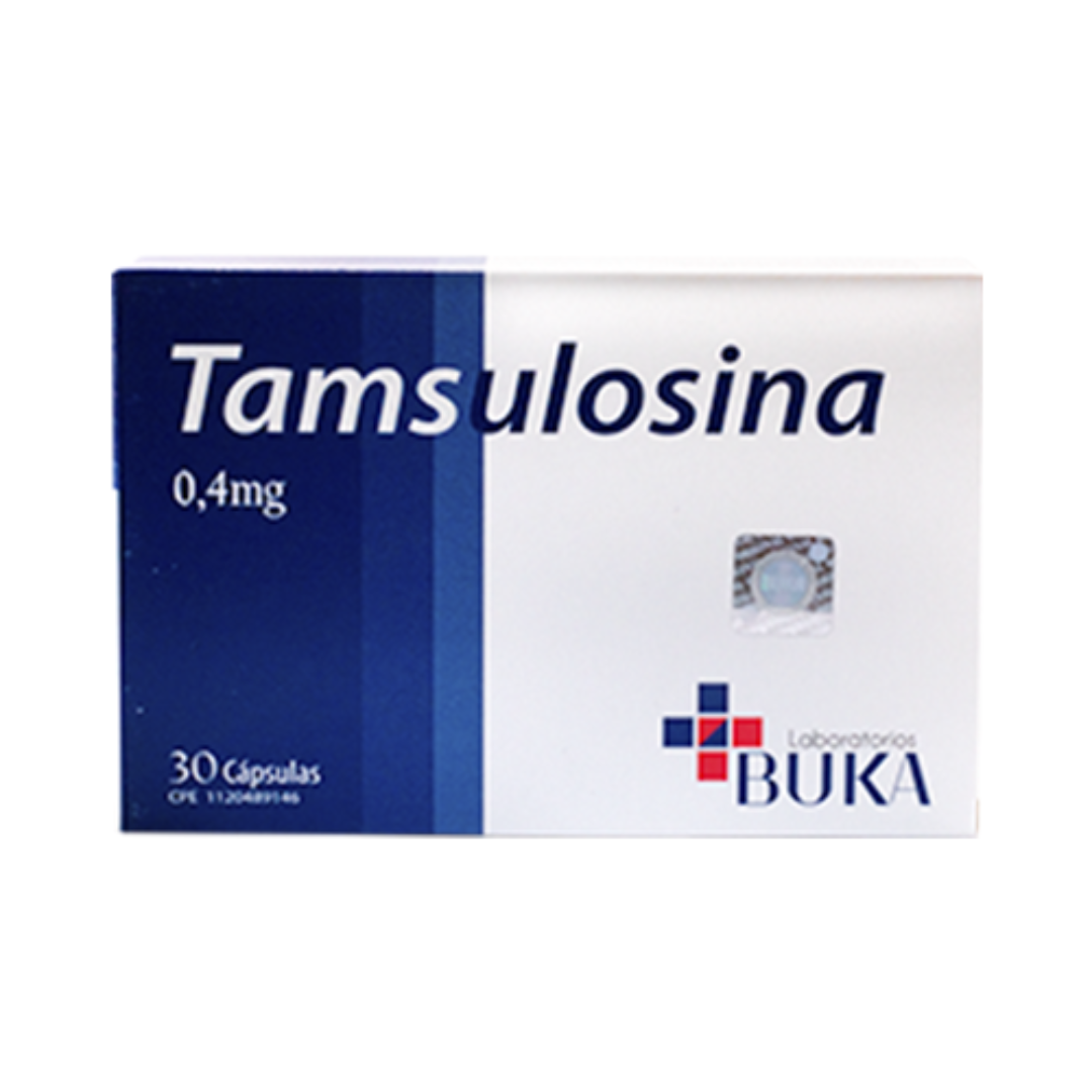 TAMSULOSINA 0.4MG CAP X 30 (BUKA)